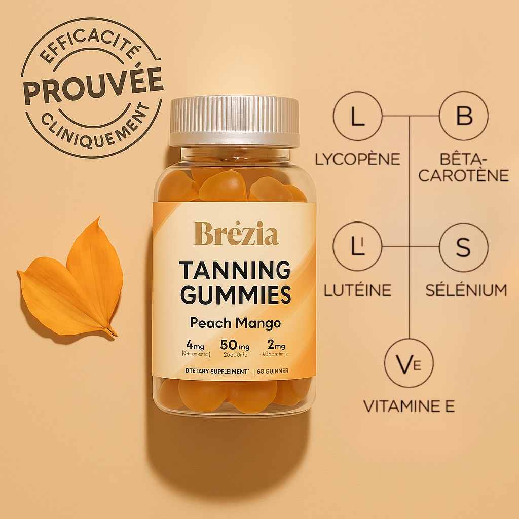 Brèzia - Gummies Autobronzant